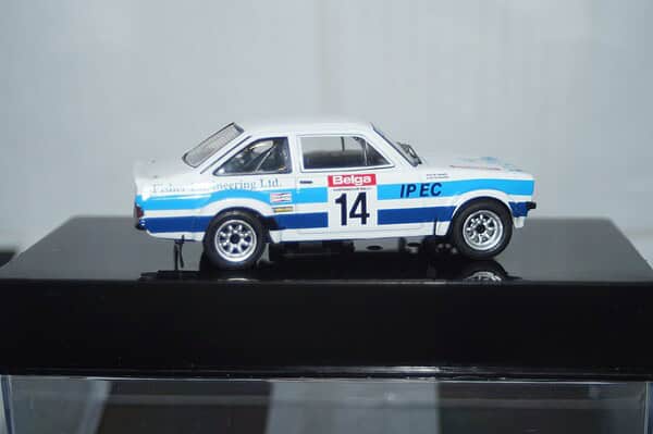 Ixo ford escort mk2 rs 1800 #14 haspengouw rally 1981 rac441.22 1:43 diecast