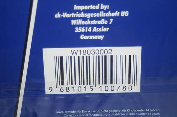 Werk83 mercedes benz 300 sel 6.6 #1 1:18 ref w18030002