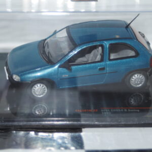 Ixo opel corsa b swing 1995 turquoise 1:43rd ref clc581n.22
