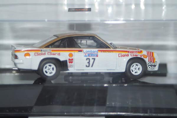 Ixo opel manta 400 rac rally 1984 #37 "gold card" 1:43 diecast rac443.22
