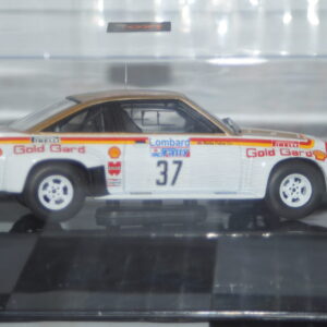 Ixo opel manta 400 rac rally 1984 #37 "gold card" 1:43 diecast rac443.22