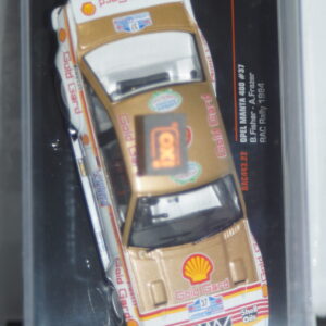 Ixo opel manta 400 rac rally 1984 #37 "gold card" 1:43 diecast rac443.22
