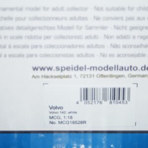 Modelcar group volvo 142 1000 lakes rally 1973 #5 1:18 scale mcg18529r