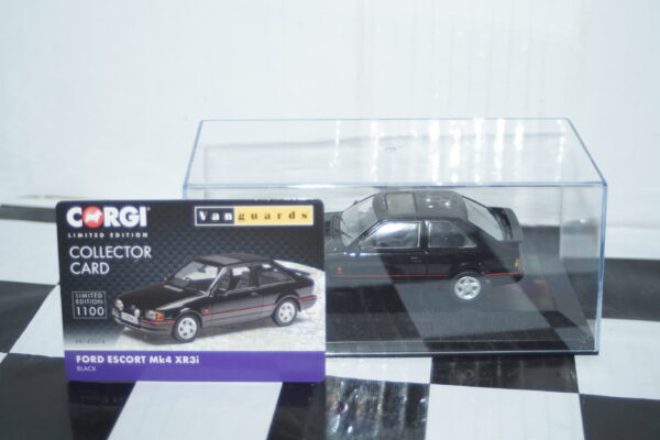 Vanguards ford escort mk4 xr3i black 1/43 ref va14307a