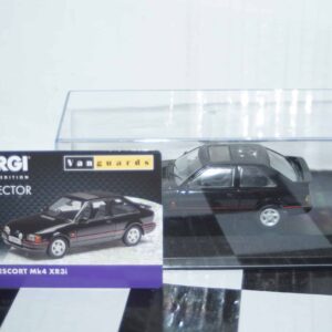 Vanguards ford escort mk4 xr3i black 1/43 ref va14307a