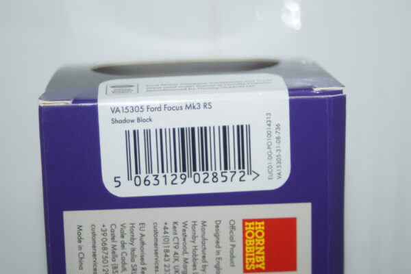 Vanguards ford focus mk3 rs black 1/43 ref va15305