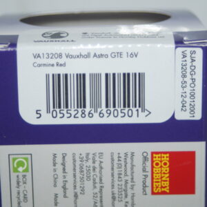Vanguards vauxhall astra gte 16v carmine red va13208 1:43