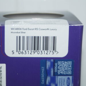 Vanguards ford escort cosworth luxury moondust silver 1/43 ref  va14806