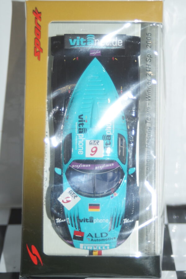Spark maserati mc12 gt1 winner 24h spa 2008 #1 1:43 resin 43spa2008