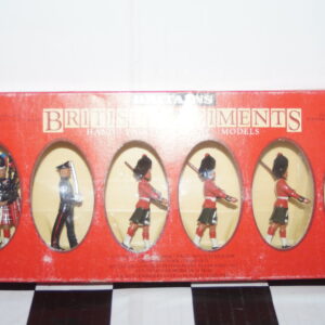 Britains british regiments lifeguards,yeomans and scots guards metal models ref 7226