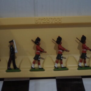 Britains british regiments lifeguards,yeomans and scots guards metal models ref 7226