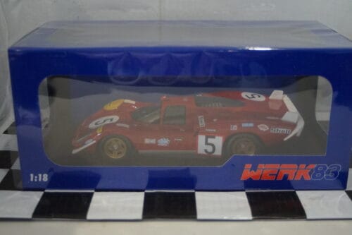 Werk83 ferrari 512s #5 le mans 24h 1970 1:18 diecast w18053001