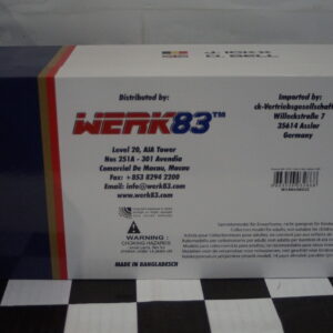 Werk83 porsche 956 lh #1 winner 24h lemans 1982 1:18 diecast w18043001c