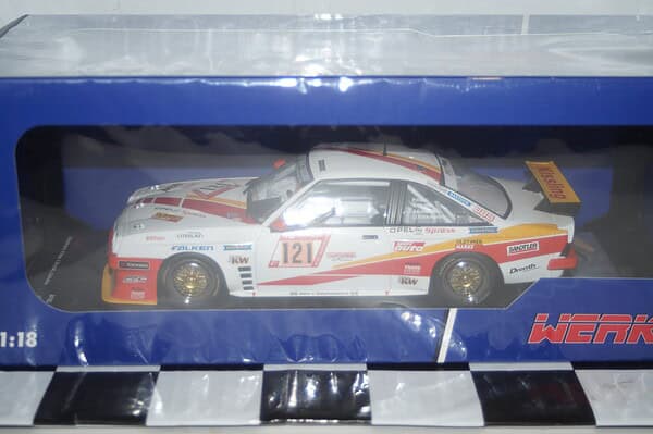 Werk83 opel manta #121 24h nurburgring 2023 1:18 diecast w18035001