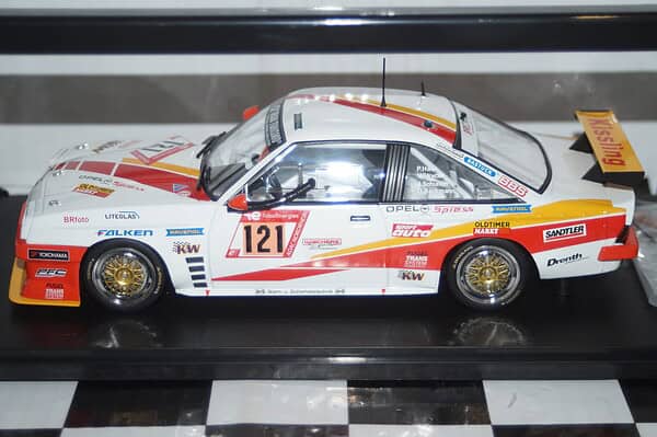 Werk83 opel manta #121 24h nurburgring 2023 1:18 diecast w18035001
