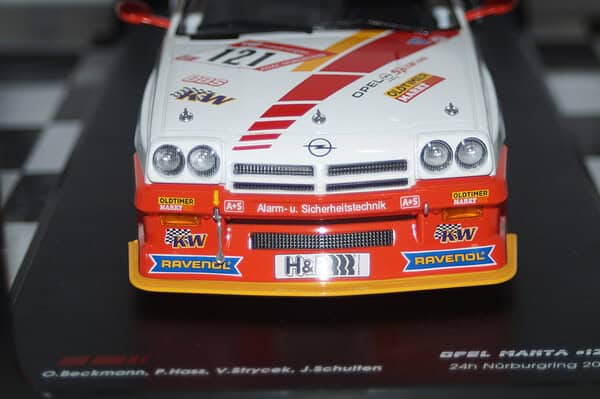 Werk83 opel manta #121 24h nurburgring 2023 1:18 diecast w18035001
