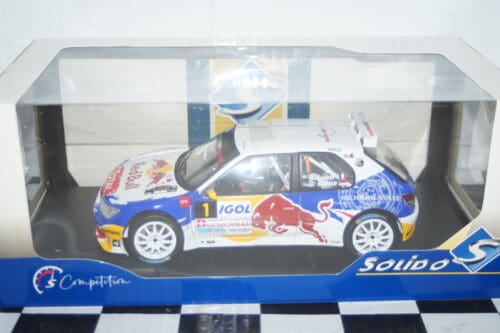 Solido peugeot 306 maxi rally du var 2017 1:18 diecast s1808308