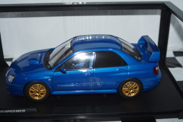 Solido subaru impreza wrx sti sonic blue 2003 1:18 s1812301