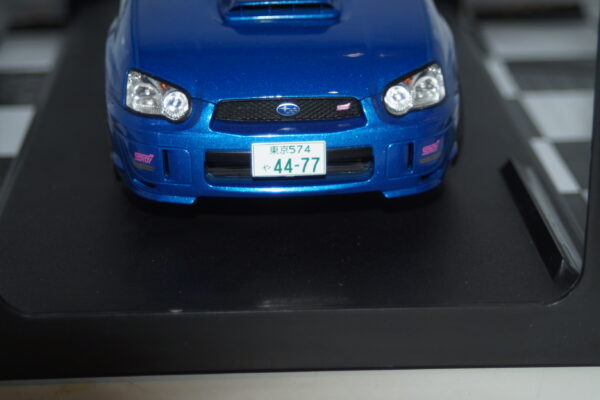 Solido subaru impreza wrx sti sonic blue 2003 1:18 s1812301