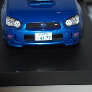 Solido subaru impreza wrx sti sonic blue 2003 1:18 s1812301