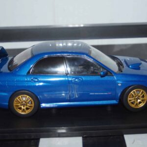 Solido subaru impreza wrx sti sonic blue 2003 1:18 s1812301