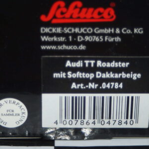 Schuco hanomag kommissbrot 1:43 scale diecast ref 02976