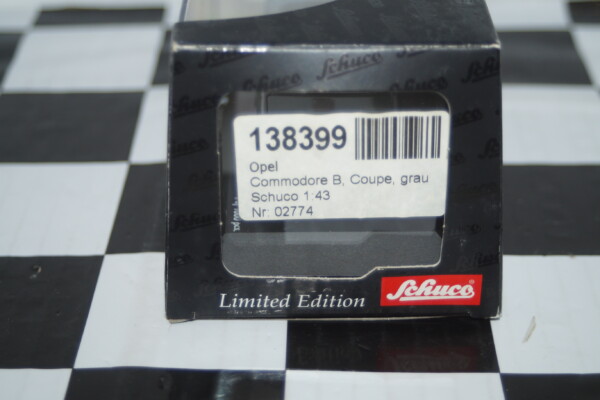Schuco opel commodore b gs green 1:43, ref 02774