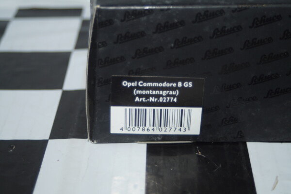 Schuco opel commodore b gs green 1:43, ref 02774