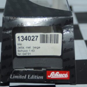 Schuco vw jetta metallic beige 1:43 scale diecast ref 04731