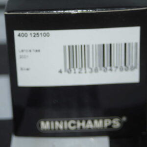 Minichamps lancia nea 2001 in silver 1:43 ref 400 125100