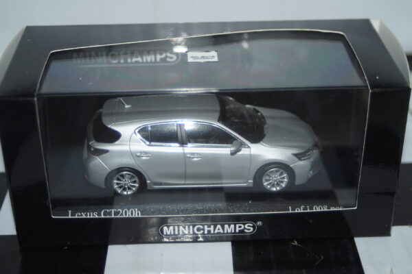 Minichamps lexus ct200h 2011 in silver 1:43 ref 410 166001