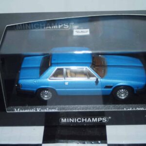 Minichamps maserati kyalami 1982 in blue 1:43 ref 400 123961