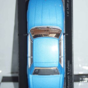 Minichamps maserati kyalami 1982 in blue 1:43 ref 400 123961