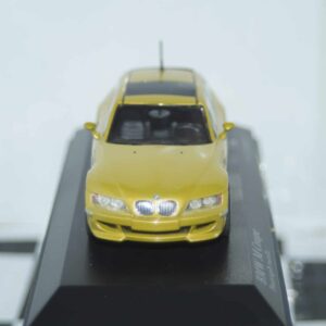 Minichamps bmw m coupe 2001 in yellow metallic 1:43 ref 400 029060