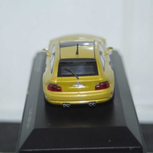 Minichamps bmw m coupe 2001 in yellow metallic 1:43 ref 400 029060