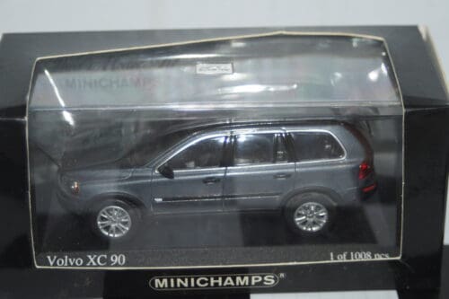 Minichamps volvo xc 90 2003 in grey metallic 1:43 ref 400 171372