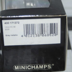 Minichamps volvo xc 90 2003 in grey metallic 1:43 ref 400 171372