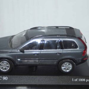 Minichamps volvo xc 90 2003 in grey metallic 1:43 ref 400 171372