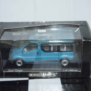 Minichamps opel vivaro break in blue 1:43 430 040511