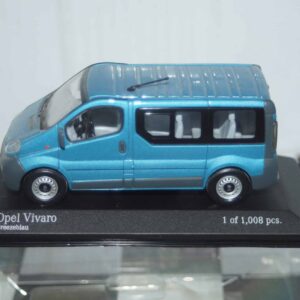 Minichamps opel vivaro break in blue 1:43 430 040511
