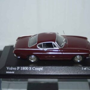 Minichamps volvo p 1800 s coupe 1969 in dark red 1:43 ref 430 171680