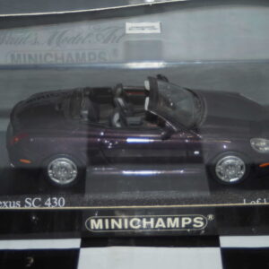 Minichamps lexus sc 430 2001 purple metallic, 400 166132 1:43