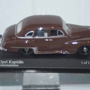 Minichamps opel kapitan 1951 in brown 1:43 430 043307