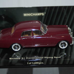 Minichamps bentley s1 continental flying spur 1955 ref 436 139550 1:43