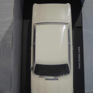 Model car group ford cortina (lotus) mk1 in white ref mcg18434 in 1:18th