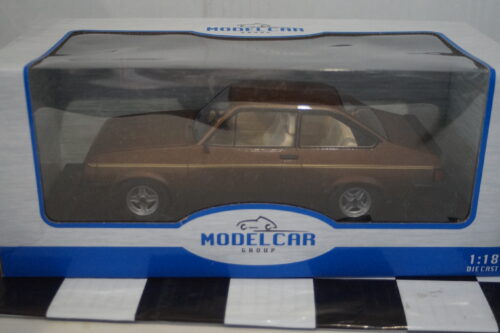 Model car group ford escort mk2 rs2000 in brown metallic mcg18530