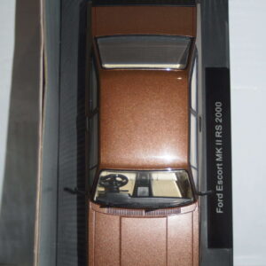 Model car group ford escort mk2 rs2000 in brown metallic mcg18530