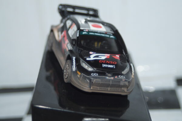 Ixo toyota gr yaris rally 1 safari rally kenya #18 2024 t.katsuta 1:43 ram937b