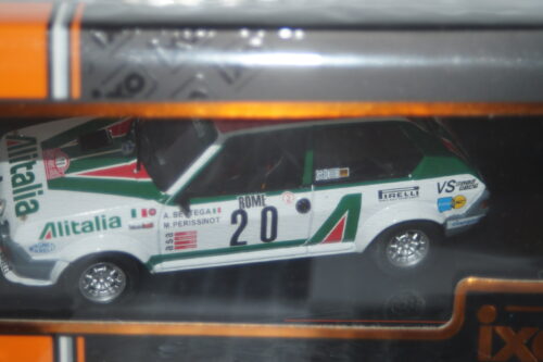 Ixo fiat ritmo 75 abarth rally monte carlo #20 1979 a.bettega 1/43rd rac445b