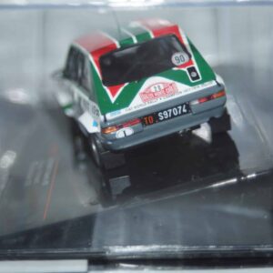 Ixo fiat ritmo 75 abarth rally monte carlo #20 1979 a.bettega 1/43rd rac445b
